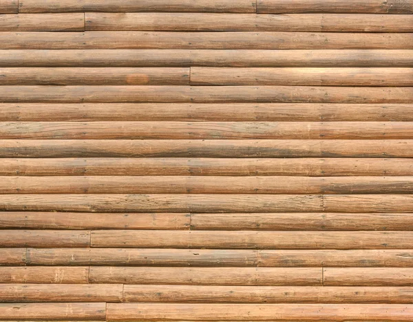 Fondo y textura de la pared de madera de superficie curvada decorativa — Foto de Stock