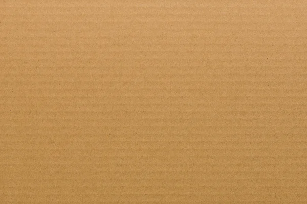 Surface de carton ondulé en papier brun — Photo