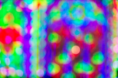 Soyut dairesel hafif bokeh arka plan