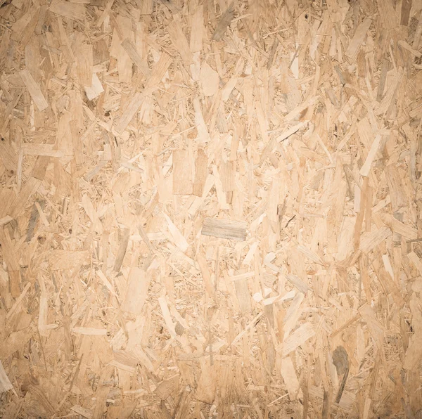 Pressat trä panel bakgrund, smidig konsistens av orienterad st — Stockfoto