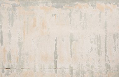 Eski boyanmış vintage duvarın arkaplanı ve dokusu