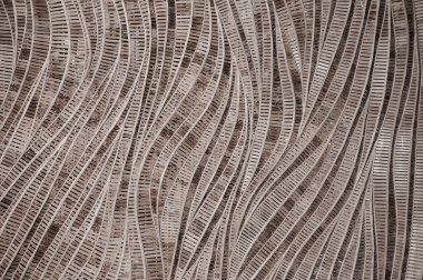 Dalga kahverengi el halısının modern tarz doğa arka planı dekoratif duvar için bambu dokusu dokusu dokusudur