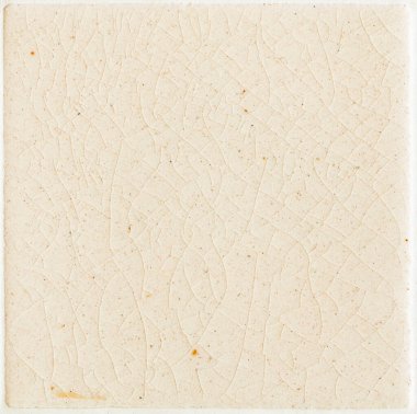 Beyaz krem kaplı fayans üzerindeki çatlakların arka plan ve dokusunu kapat