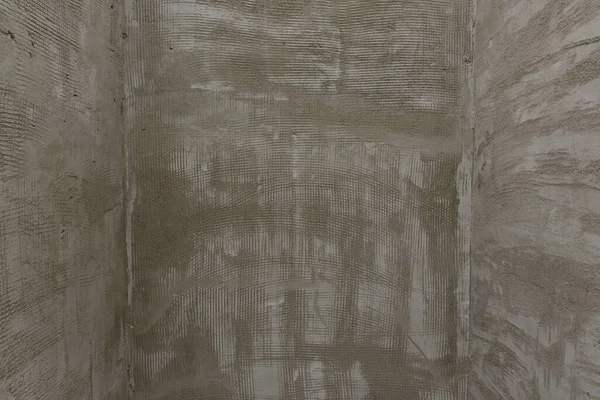 두꺼운 시멘트 벽으로 선반의 질감을 가까이 — 스톡 사진
