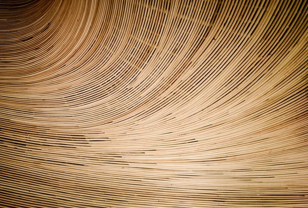 Traditionele Thaise Stijl Patroon Natuur Achtergrond Van Bruin Handwerk Weven Rechtenvrije Stockfoto's