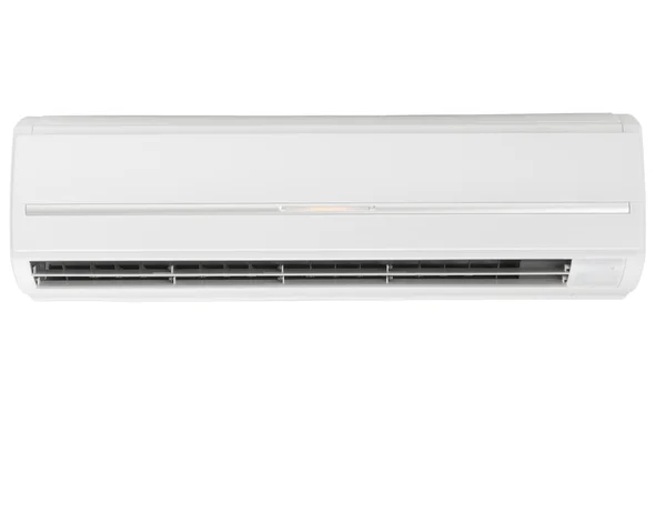 White wall type air conditioner isolated on white — Stock Photo, Image