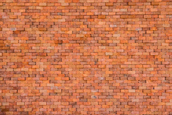 Textura de parede de tijolo vermelho decorativo — Fotografia de Stock