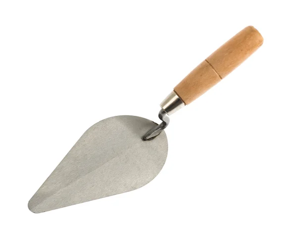 Lute trowel บนพื้นหลังสีขาว — ภาพถ่ายสต็อก