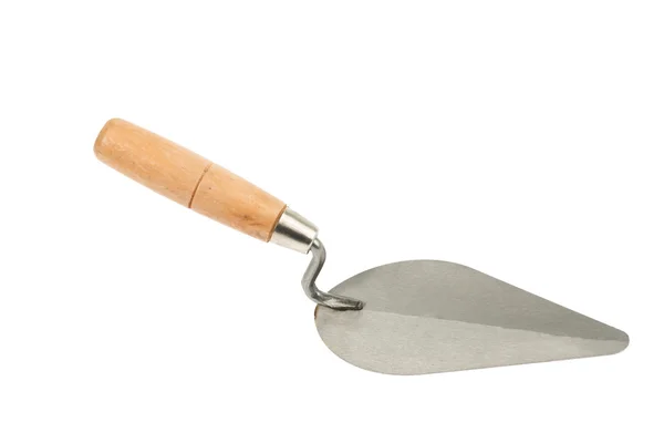 Lute trowel on white background — Stock Photo, Image