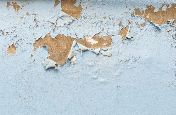 Background and texture of peeling paint on pastering wall — Stock Photo, Image