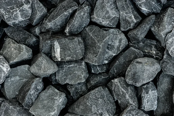 Grey granite gravel background for mix concrete — Stock Photo, Image