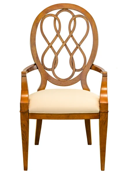 Ξύλινη καρέκλα μοντέρνο στυλ — Φωτογραφία Αρχείου