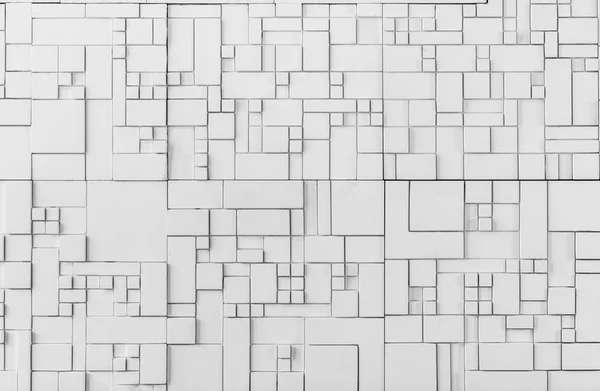 Vierkante vorm van kunstmatige stenen muur — Stockfoto