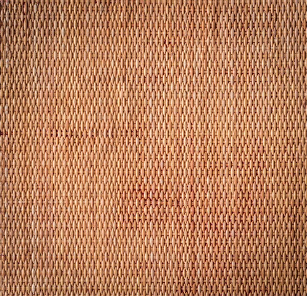 Decorative background of brown handicraft weave texture wicker s — Stock Photo, Image