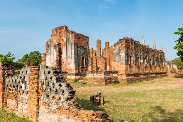 Wat Phra si sanphet at Ayutthaya, Thailand — Stock Photo, Image