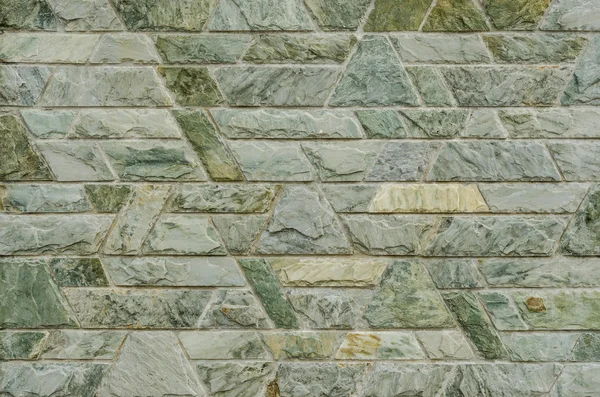 Modèle de surface de mur de pierre d'ardoise verte — Photo