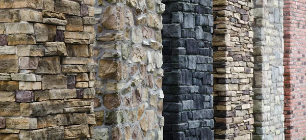 Pattern of stone wall surface — Stock Photo, Image