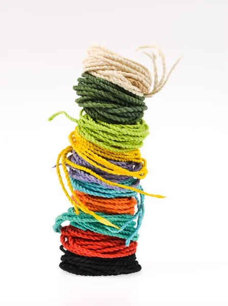 Разноцветная веревка из тутовой бумаги — стоковое фото