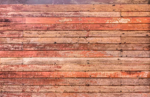 Detalle patrón de textura de tira de madera roja vieja — Foto de Stock