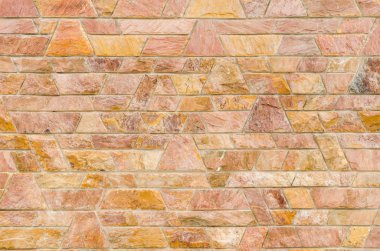 desen kırmızı kayrak taş duvar yüzeyi