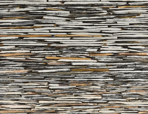 Leisteen stenen muur oppervlak — Stockfoto