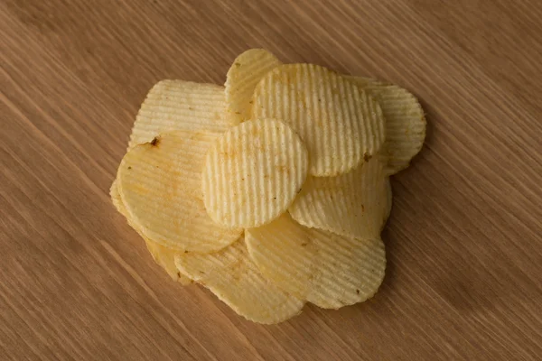 Knapperige chips — Stockfoto