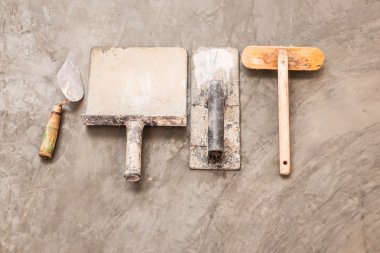 Beton iş için inşaat araçları