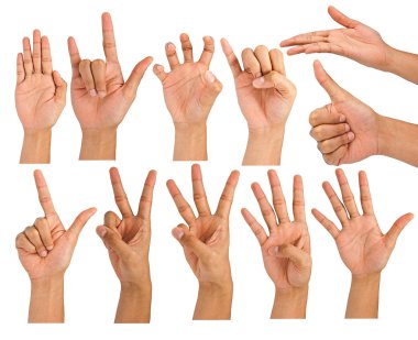 adam el işareti yapmak