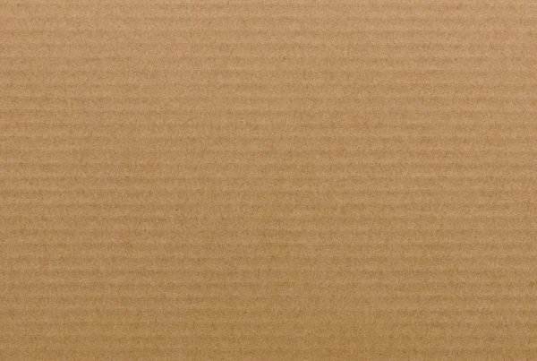 Kahverengi kağıt oluklu levha kurulu yüzey — Stok fotoğraf