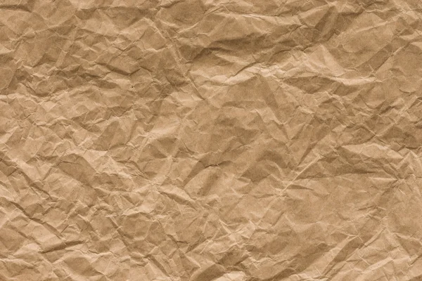 Background and texture of brown Wrinkled paper — Stock Photo, Image