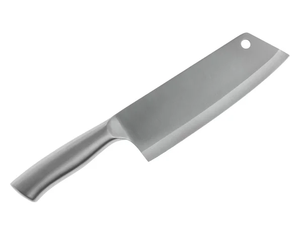 Coltello da cucina su sfondo bianco — Foto Stock