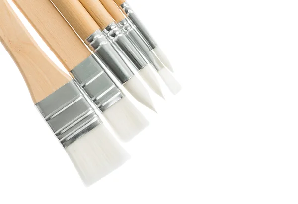 Six new paintbrush — Stock Photo, Image