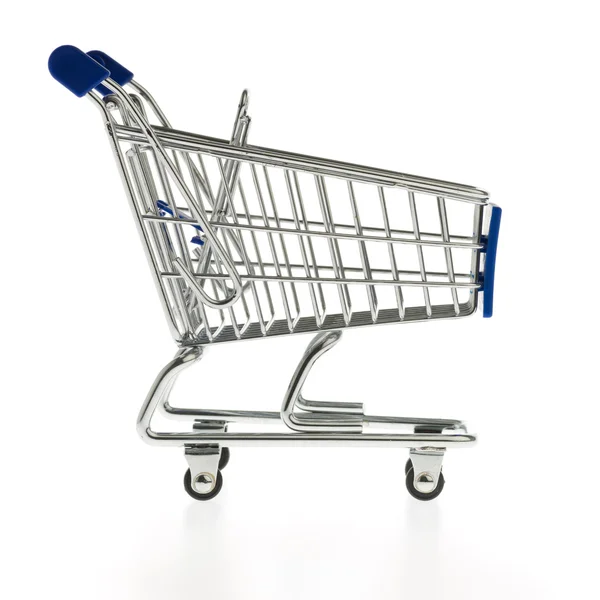 Carrito de compras azul —  Fotos de Stock