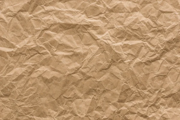 Sfondo e consistenza di carta marrone rugosa — Foto Stock
