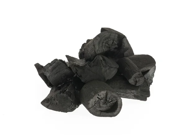 Natural wood charcoal — Stock Photo, Image