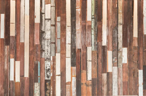 Texture of decorative old wood wall stripe — Stock Photo, Image