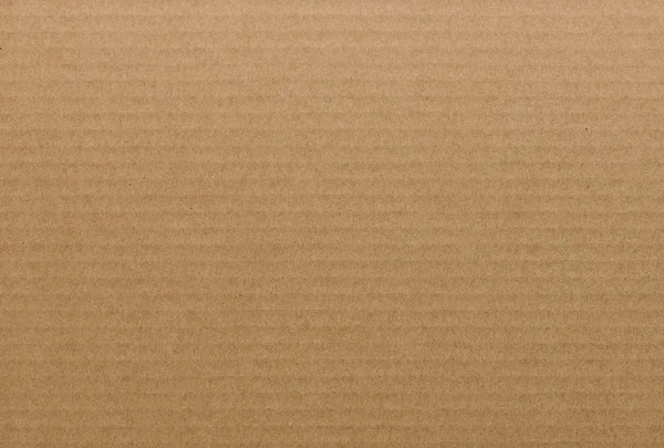 Surface de carton ondulé en papier brun — Photo