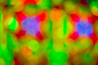 Soyut dairesel hafif bokeh arka plan