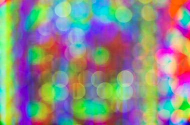 Soyut dairesel hafif bokeh