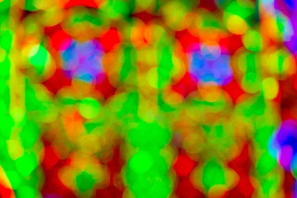 Résumé lumière circulaire fond bokeh — Photo