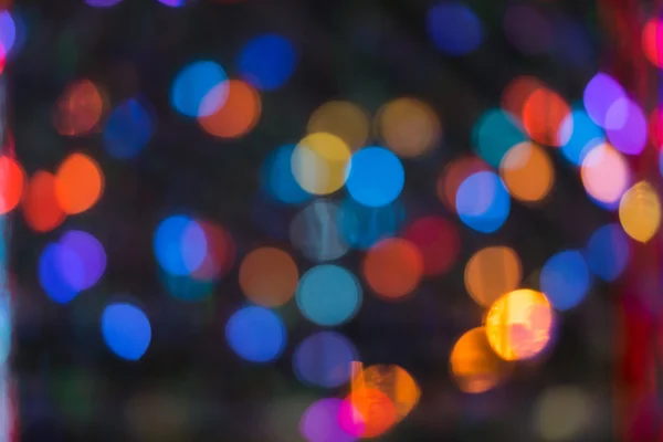 Résumé lumière circulaire fond bokeh — Photo