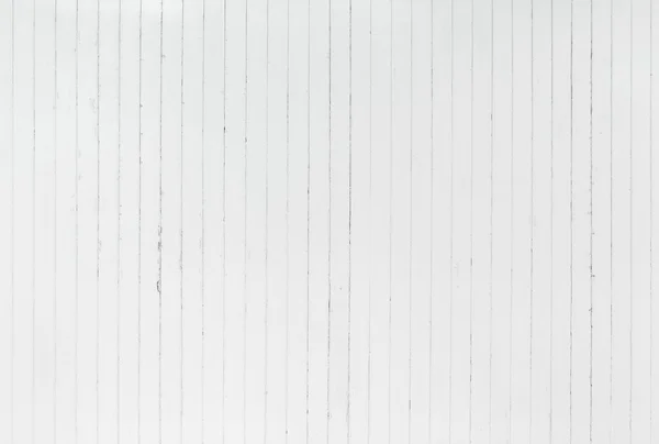Beyaz ahşap şerit yüzey duvar — Stok fotoğraf