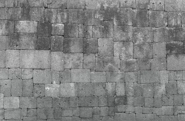 Dekorativní laterit kamenné zdi povrch — Stock fotografie