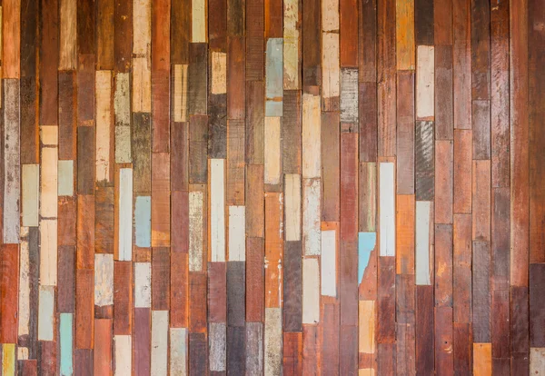 Texture of decorative old wood wall stripe — Stock Photo, Image