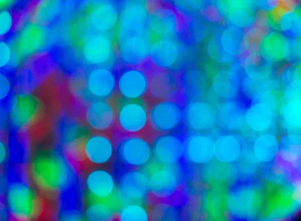 Abstracte circulaire licht bokeh achtergrond — Stockfoto