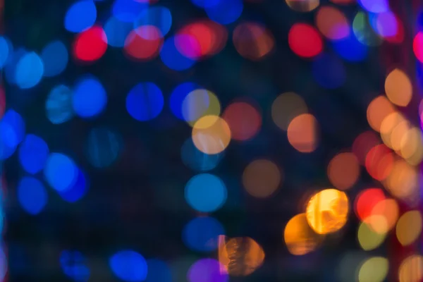 Résumé lumière circulaire fond bokeh — Photo