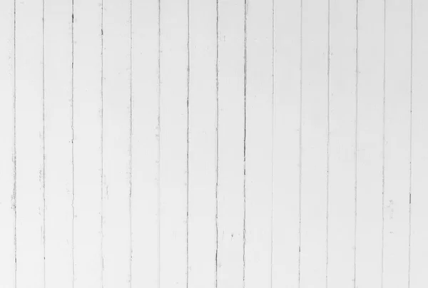 Bílý dřevěný proužek na omítku — Stock fotografie