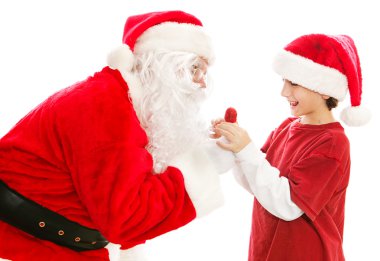 Noel Baba dan lolipop