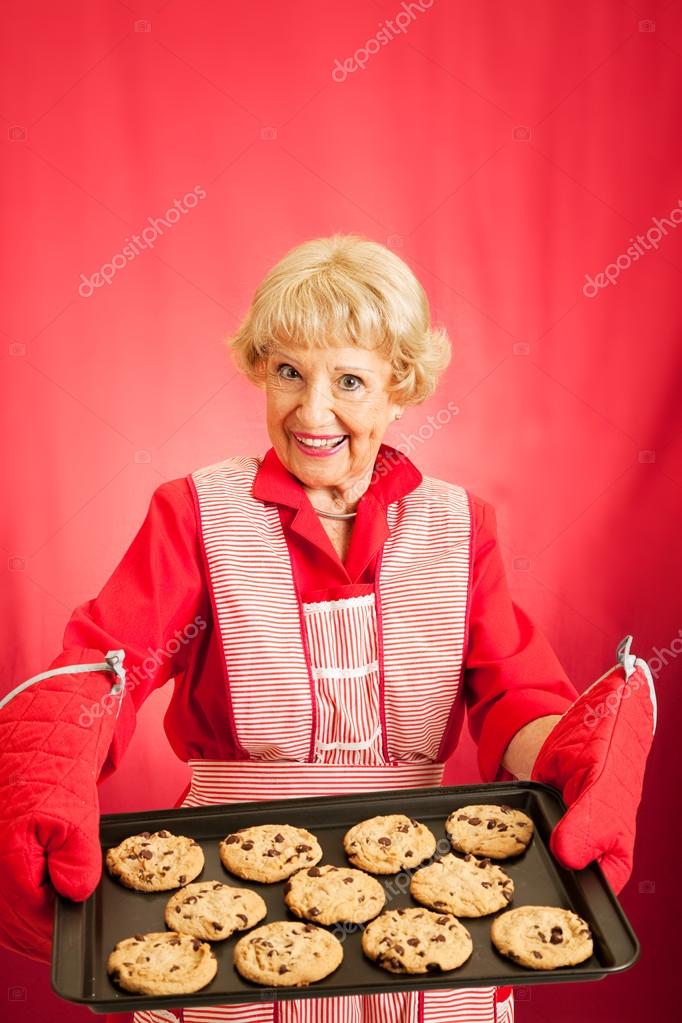 Grandmas Cookies with Copyspace — Stock Photo © lisafx 56373069