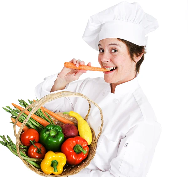 Chef come saudável — Fotografia de Stock